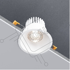Встраиваемый светодиодный светильник 15266/LED 7W 3000K WH белый
