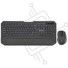 Клавиатура+мышь DEFENDER Berkeley C-925 Nano B Черный 45925 {Кл:104+12 М:6кн, 800/1200/1600}
