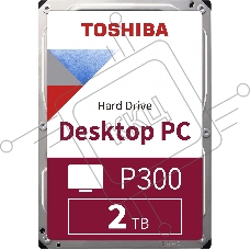 Жесткий диск Toshiba Original SATA-III 2Tb HDWD320UZSVA P300 (7200rpm) 128Mb 3.5