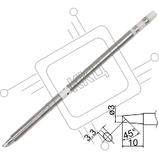 Жало для паяльника Hakko T12-BC3