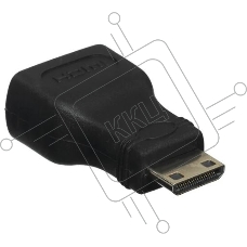 Переходник GoPower HDMI (f)-miniHDMI (m) ver.1.4 черный Premium Zip-Lock c подвесом (1/500)