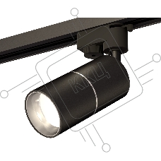 Светильник Ambrella light XT6302001 SBK/PSL черный песок/серебро полированное MR16 GU5.3 (A2521, C6302, A2060,  C6302, N6112)