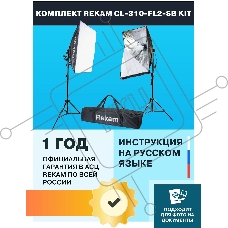 Комплект освещения Rekam CL-310-FL2-SB-FL1S