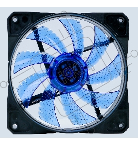 Вентилятор Digma DFAN-LED-BLUE 120x120x25mm 3-pin 4-pin (Molex)23dB 115gr LED Ret