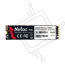 Накопитель SSD Netac N930E Pro, 128GB, PCIe 3.1 x4, M.2 2280, NVMe, R/W 970/650