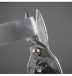 Ножницы по металлу GROSS 78325  250мм прямой резсталь-CrMo двухкомп.рукоятки