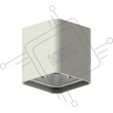 Корпус светильника C7842 SGR серый песок 95*95*H100mm MR16 GU5.3