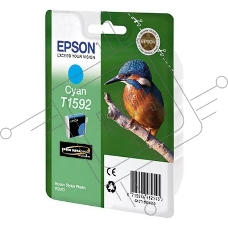 Картридж струйный Epson C13T15924010 голубой (850 стр) для Epson St Ph R2000