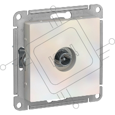 Механизм розетки оконечной TV AtlasDesign 1DB жемчуж.
