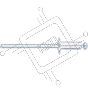 Заклепки, 4,0 х 12 мм, 50 шт.// Matrix