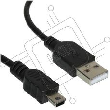 Кабель Rexant Шнур mini USB (male) - USB-A (male) 0.2M черный