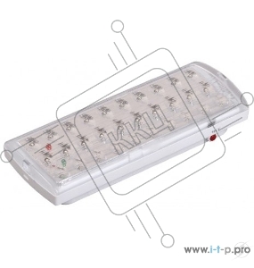 Светильник аварийный Iek LDPA0-2101-30-K01 ДПА 2101, аккумулятор, 4ч, 30LED, IP20, IEK