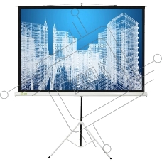 Экран Cactus 104.4x186см Triscreen CS-PST-104x186 1:1 напольный рулонный белый