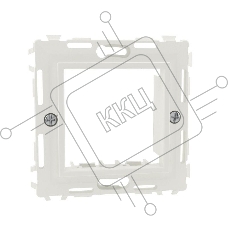 Суппорт 2мод. BRAVA бел. (для СП) ДКС 75020W