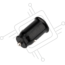 Автозарядка в прикуриватель Rexant АЗУ USB-A+USB-C, 2.4 A черный
