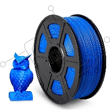 Филамент NVPRINT ABS Blue для 3D печати диаметр 1.75мм длина 330 метров масса 1 кг