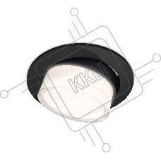 Комплект встраиваемого поворотного светильника Ambrella light XC7652083 SBK/FR/CL черный песок/белый матовый/прозрачный MR16 GU5.3 (C7652, N7160)