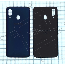 Задняя крышка для Samsung A405F Galaxy A40 (2019) синяя