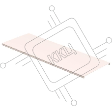 Крышка для кабель-канала 150х60 (125мм) ПРАЙМЕР (дл.2м) ИЭК CKK-40D-KR125-K01