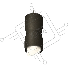 Светильник Ambrella Light XP1142031 SBK/FR черный песок/белый матовый MR16 GU5.3 (A2311, C1142, A2011, C1142, N7175)