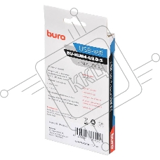 Разветвитель USB 3.0 Buro BU-HUB4-U3.0-S 4порт. черный