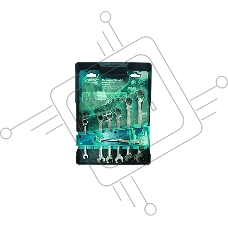 Набор ключей комбинированных GROSS 14890  с трещоткой, 8 - 19 мм, 7шт., CrV