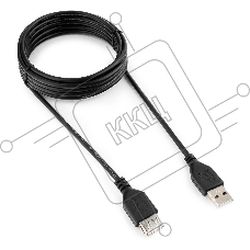 Кабель Gembird PRO CCP-USB2-AMAF-10 USB 2.0 кабель удлинительный 3.0м AM/AF  позол. контакты, пакет 