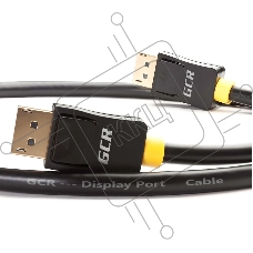 Кабель Greenconnect 2.0m DisplayPort v1.2, 20M/20M, черный, 28/28 AWG, GCR-DP2DP-2.0m