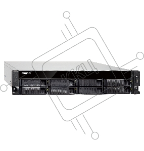 Сетевое хранилище без дисков SMB QNAP TS-883XU-RP-E2124-8G 8-Bay NAS (8x 2.5