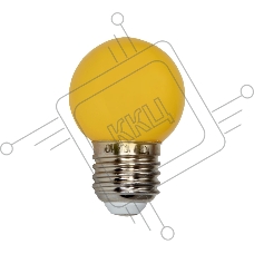 Лампа светодиодная d-45 3LED 1Вт шар E27 25лм 220В Neon-Night 405-111