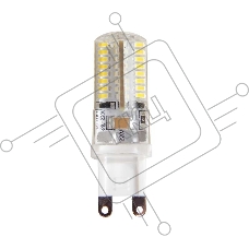 Лампа светодиодная PLED-G9 7Вт капсульная 2700К тепл. бел. G9 400лм 220В JazzWay 1039064B