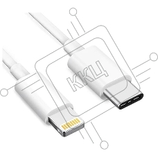 Кабель Buro PD18W USB Type-C (m) Lightning (m) 1м белый