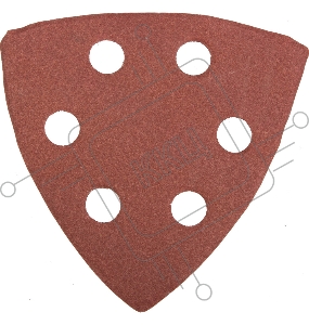 Шлифовальная бумага, лента, круги Треугольник шлифовальный универсальный STAYER (35460-320) на велкро основе, 6 отверстий, Р320, 93х93х93мм, 5шт