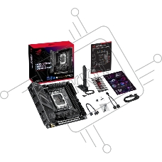 Материнская плата ASUS ROG STRIX B860-I GAMING WIFI, LGA1851, Intel B860, 2xDDR5, 4xSATA, 2xM.2, 1xPCIe 5.0 x16, 1xDP, 1xHDMI, 1xThunderbolt 4, 1x2.5Gb LAN, Wi-Fi 7, 2xUSB 2.0, 3xUSB 3.2 Gen 1, 1xUSB 3.2 Gen 2, 1xUSB 3.2 Gen 2x2, 1xUSB-C, 1xS/PDIF, 2x3.5 