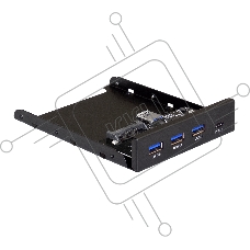 Планка USB на переднюю панель ExeGate U3H-623, 3,5