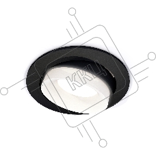 Комплект встраиваемого поворотного светильника Ambrella light XC7652084 SBK/FR черный песок/белый матовый MR16 GU5.3 (C7652, N7165)