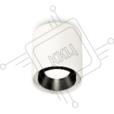 Светильник Ambrella Light XS7722002 SWH/PBK белый песок/черный полированный MR16 GU5.3 (C7722, N7031)