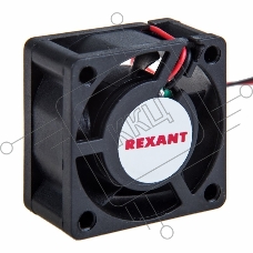 Вентилятор для корпуса Rexant RХ 4020MS 12VDC черный, 40 мм, 6900 об/мин, 28 дБ, 2 pin