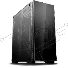 Компьютерный корпус Deepcool MATREXX 50 черный без БП ATX 1x120mm 2xUSB2.0 1xUSB3.0 audio bott PSU