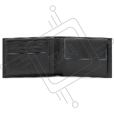Кошелек мужской Piquadro Blue Square Revamp PU1392B2VR/N черный натур.кожа Кошелек мужской Piquadro Blue Square Revamp PU1392B2VR/N черный натур.кожа