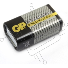 Солевая батарейка GP Supercell 1604S (Крона) - 1 шт. в пленке
