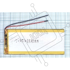 Аккумулятор Li-Pol (батарея) 3*55*125мм 2pin 3.7V/2800mAh