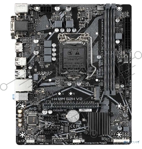 Материнская плата Gigabyte H410M S2H V2 Socket 1200, Intel®H470, 2xDDR4-2666, D-SUB+DVI-D+HDMI, 1xPCI-Ex16, 2xPCI-Ex1, 4xSATA3, 1xM.2, 8 Ch Audio, GLan, (4+2)xUSB2.0, (2+2)xUSB3.2, 2xPS/2, mATX