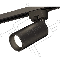 Светильник Ambrella light XT6302010 SBK/PBK черный песок/черный полированный MR16 GU5.3 (A2521, C6302, A2061, C6302, N6111)