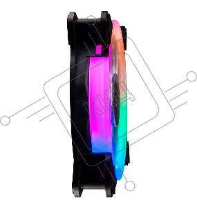 Вентилятор 1STPLAYER R1 / 120mm, 5 color LED, 3-pin, 1000 rpm / R1 bulk