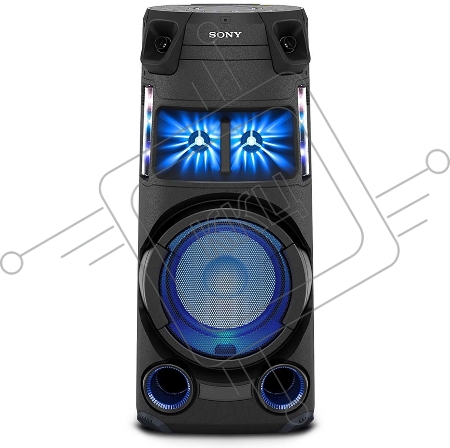 Минисистема Sony MHC-V43D черный/CD/CDRW/DVD/DVDRW/FM/USB/BT