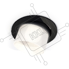 Комплект встраиваемого поворотного светильника Ambrella light XC7652085 SBK/FR черный песок/белый матовый MR16 GU5.3 (C7652, N7170)