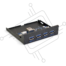 Планка USB на переднюю панель ExeGate U3H-625, 3,5