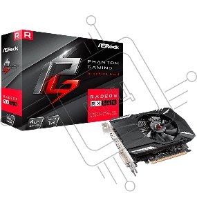 Видеокарта Asrock Video Card AMD Radeon RX 560 Phantom Gaming Elite 4G (RX560, 4GB GDDR5 128bit, 1xHDMI, 2xDP, Recommended PSU 400W)