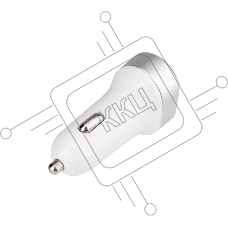 Автозарядка в прикуриватель Rexant АЗУ USB-A+USB-C, 3.1 A белый